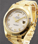 President Day Date 41mm in Yellow Gold with Ivory Concentric Arabic Dial