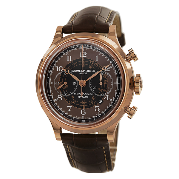 Baume & Mercier Capeland Chronograph 44mm in Rose Gold