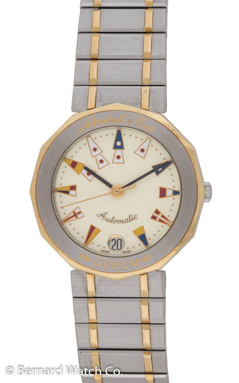 Corum Admiral's Cup in Steel and Yellow Gold