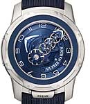 Freak Cruiser in Titanium On  Strap with Blue Arabic Dial