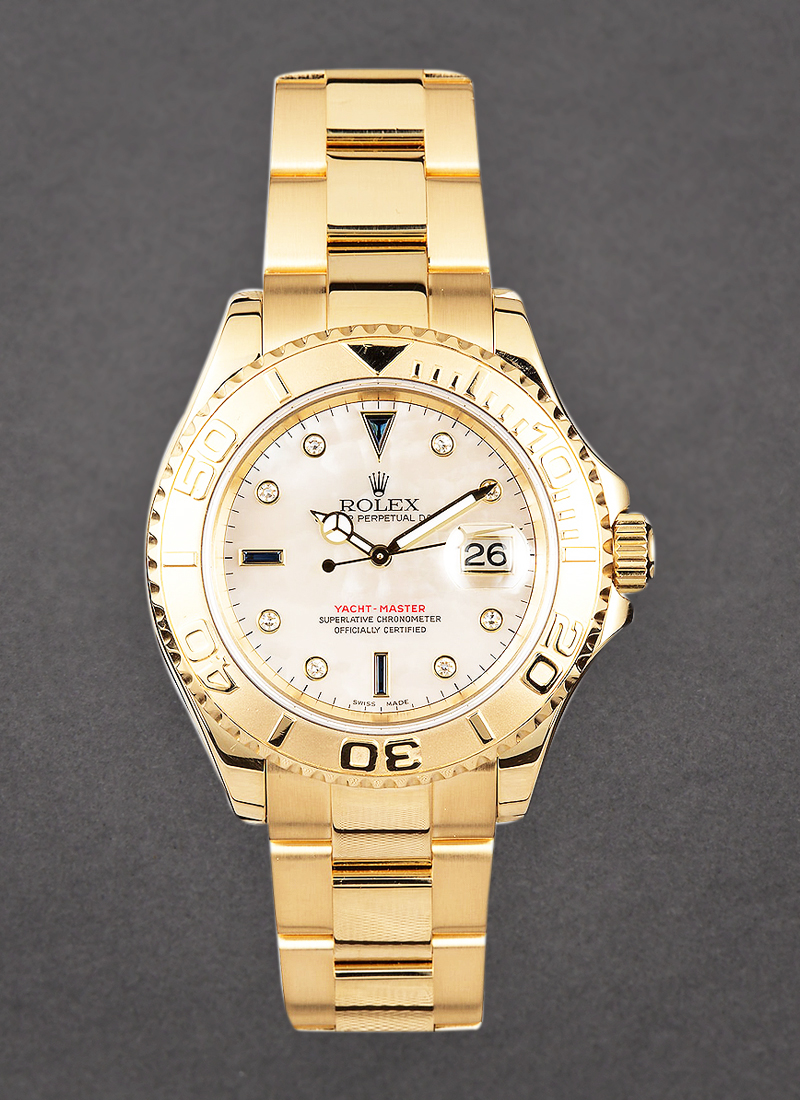 Pre-Owned Rolex Yacht-master Large Size in Yellow Gold