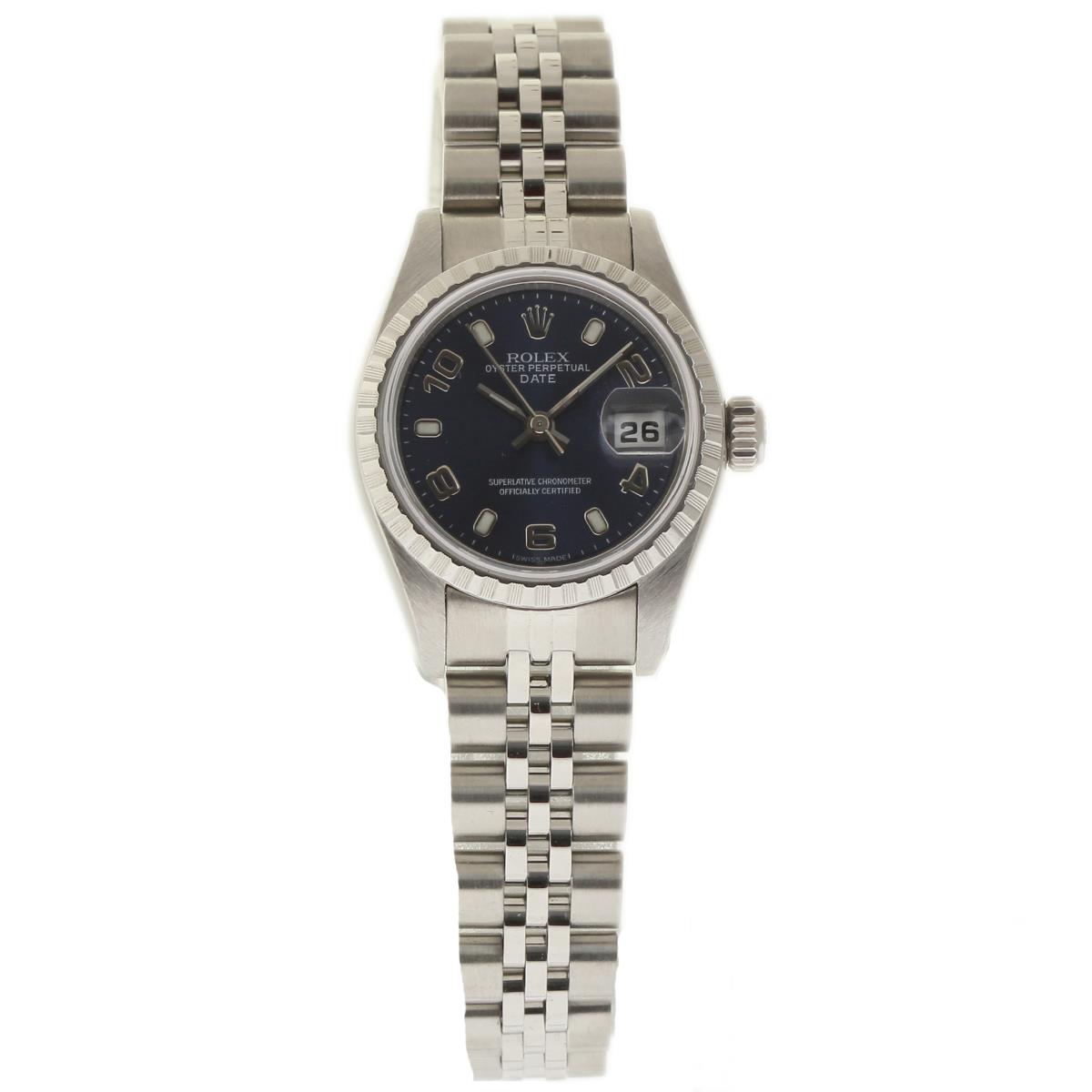 Pre-Owned Rolex Lady's Date -  26mm - Fluted Bezel