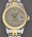 2-Tone  Datejust Lady's 26mm on 2-Tone Jubilee Bracelet with Silver Stick Dial