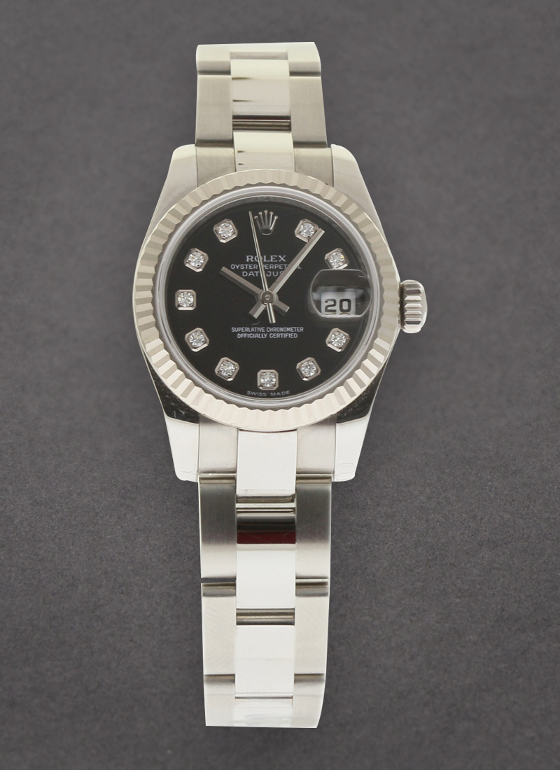 Pre-Owned Rolex Lady's Datejust in 2-Tone Fluted Bezel