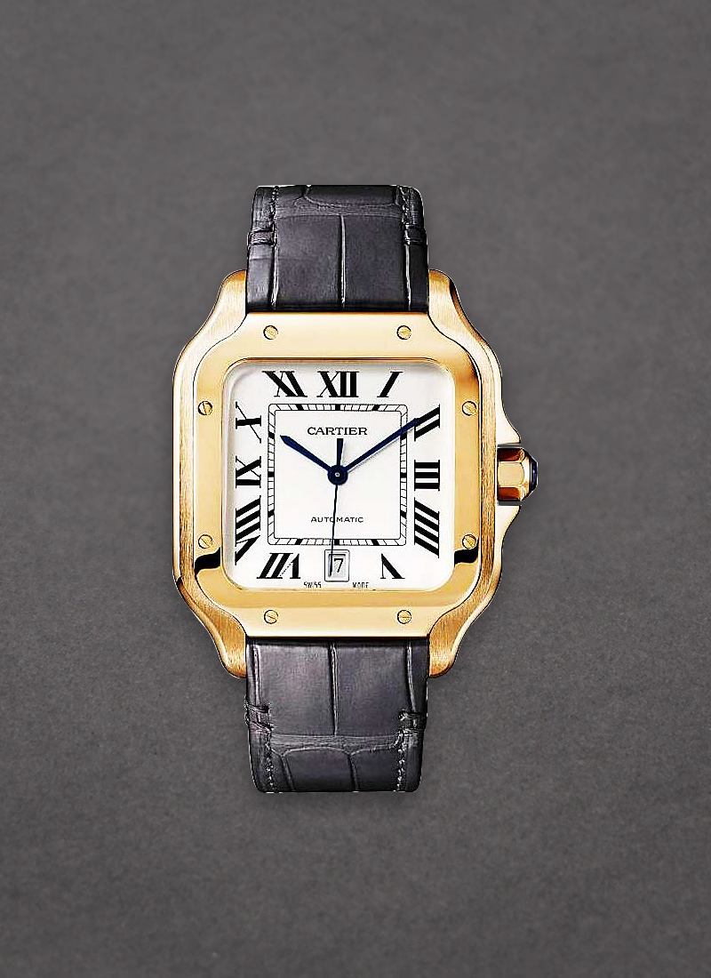 Cartier Santos de Cartier 39.8mm in Rose Gold