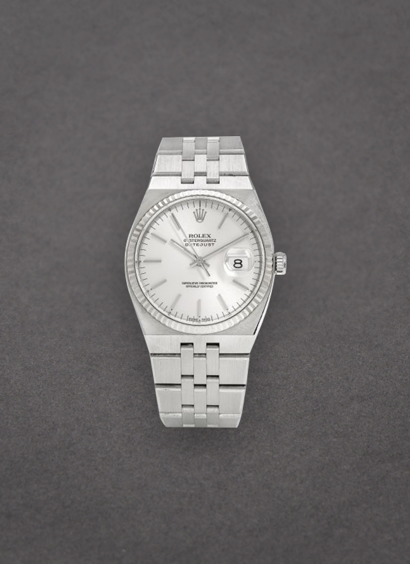 Pre-Owned Rolex Datejust 36mm in Steel with Fluted Bezel 