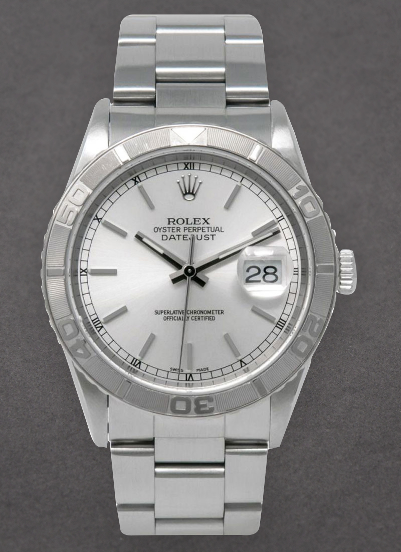 Pre-Owned Rolex Datejust 36mm in Steel with Turn-O-Graph Bezel