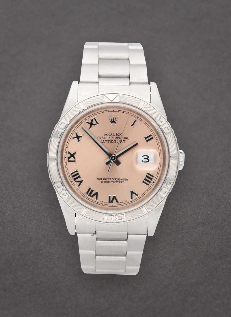 Pre-Owned Rolex Datejust 36mm in Steel with Turn-O-Graph Bezel