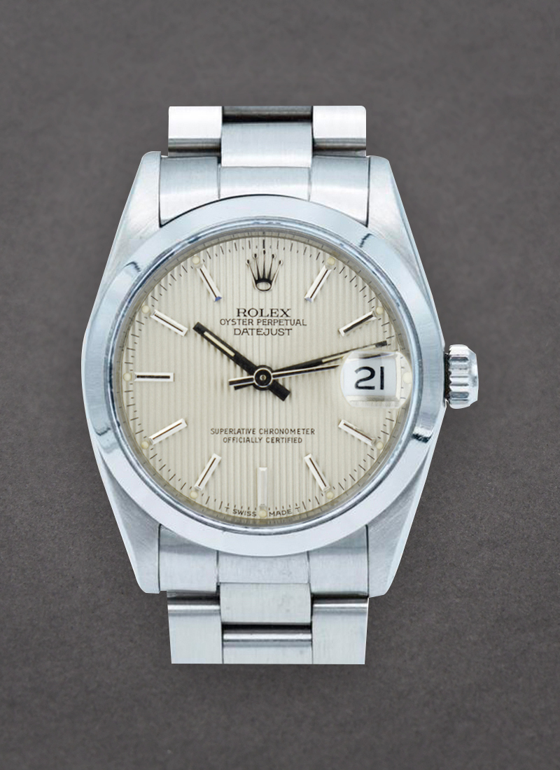 Pre-Owned Rolex Datejust 31mm in Steel with Domed Bezel