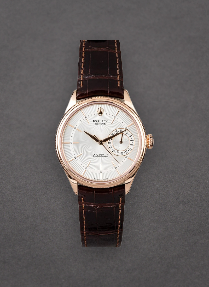 Pre-Owned Rolex Cellini 39mm in Rose Gold