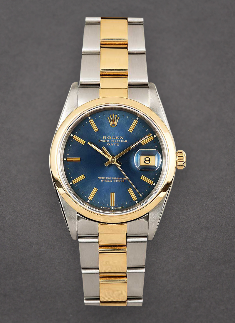 Pre-Owned Rolex 2-Tone Date 34mm