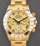 Daytona in Yellow Gold with Rare Champagne Mother of Pearl Dial on Oyster Bracelet - Rolex Moement