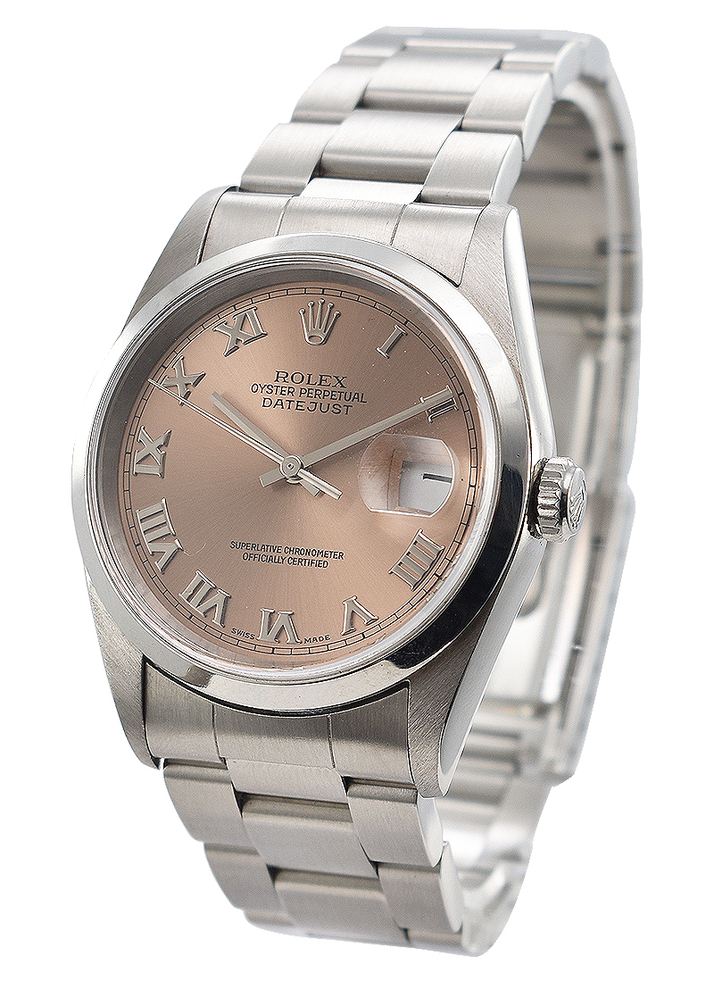 rolex datejust 36mm pre owned