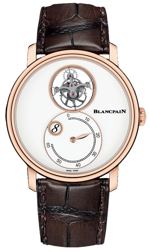 Blancpain Villeret One-Minute Flying Tourbillon 42mm in Rose Gold
