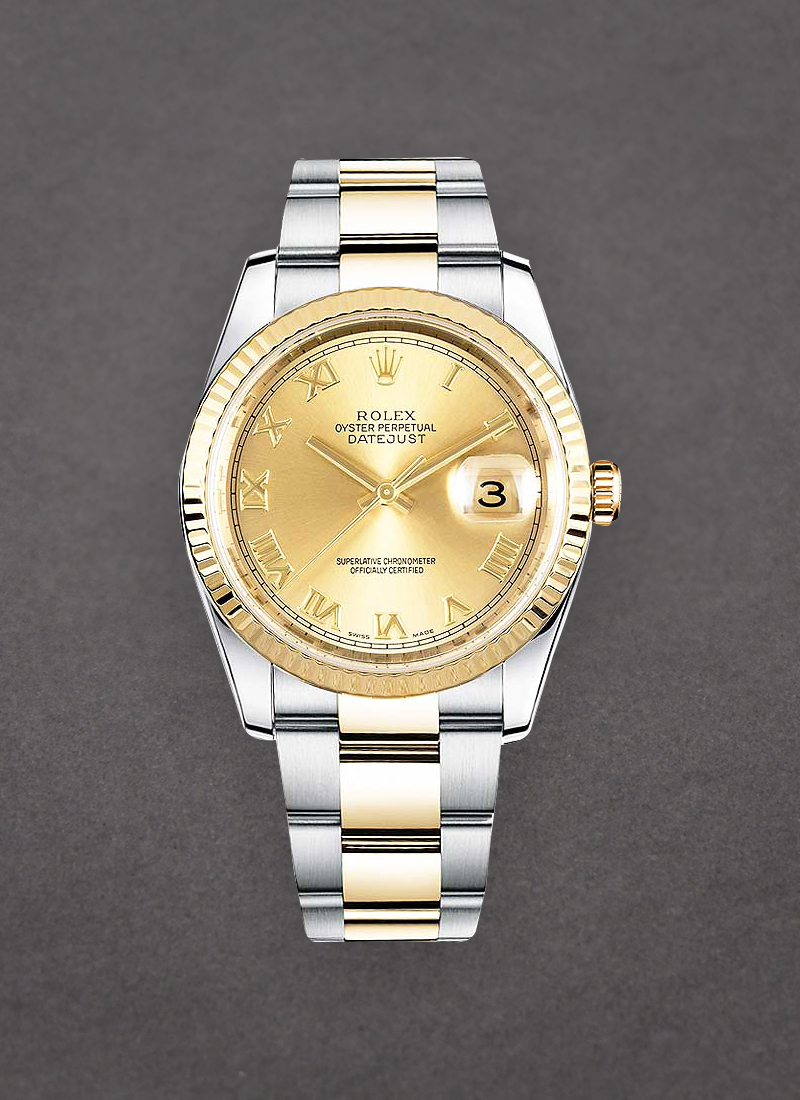 Pre-Owned Rolex Datejust 36mm 2-Tone Men's