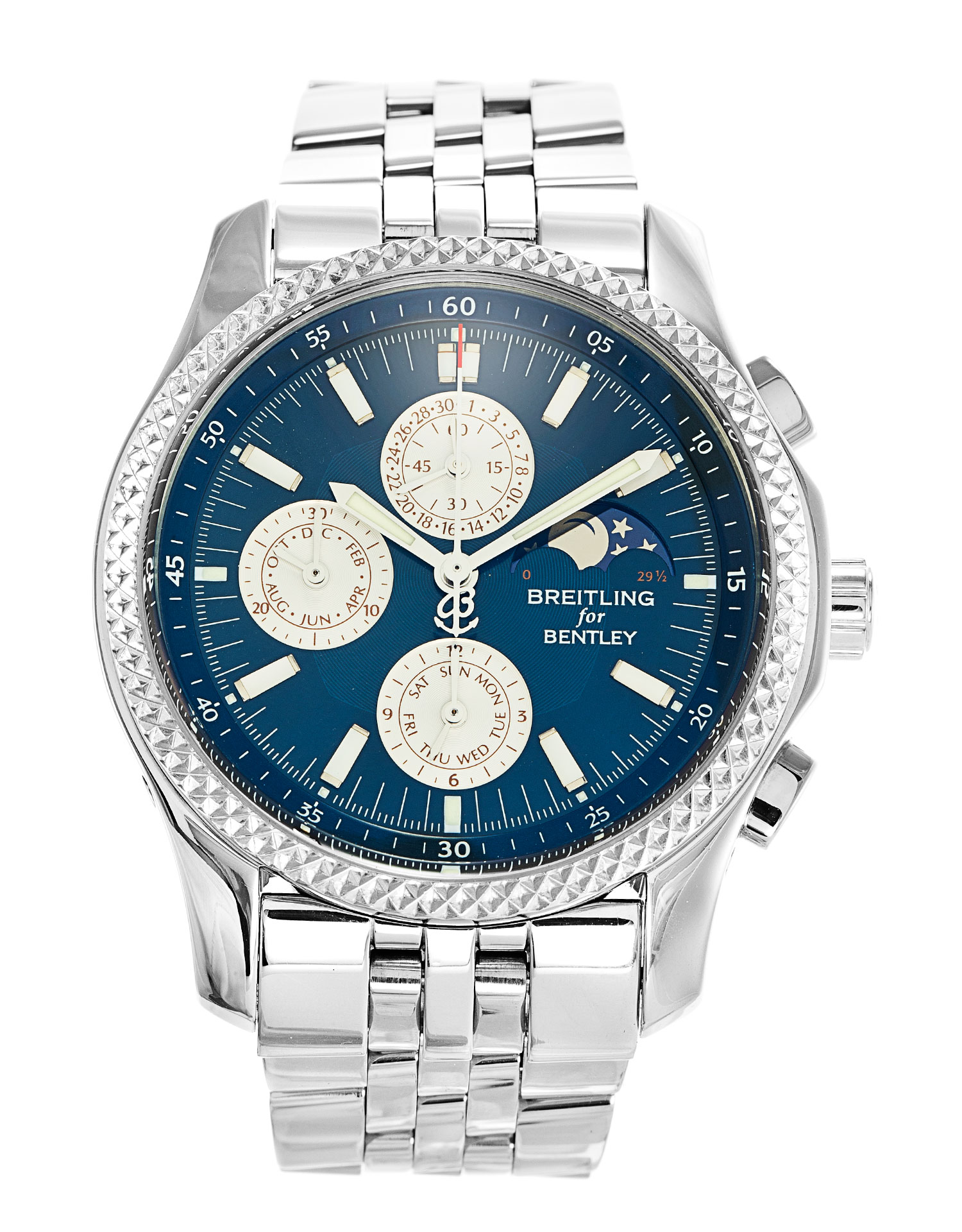 Breitling Bentley Mark VI Complications 19 in Stainless Steel and Platinium