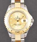 Yacht-Master 2-Tone Small Size 29mm on 2- Tone Oyster Bracelet with Champagne Dial