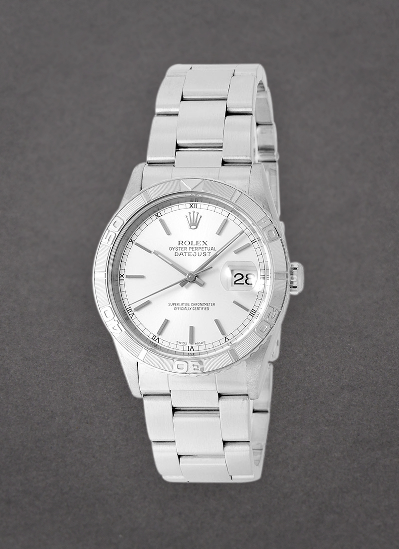 Pre-Owned Rolex Datejust 36mm in Steel with Turn-O-Graph Bezel