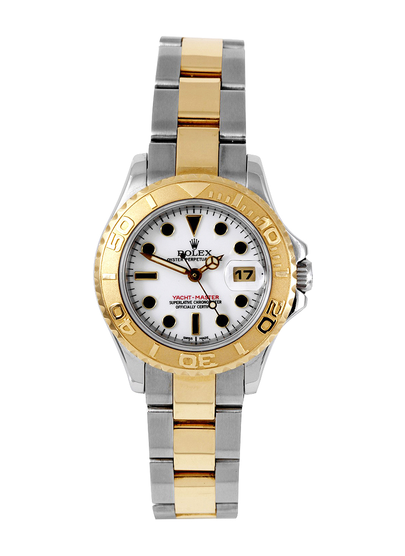Pre-Owned Rolex Yacht-Master 2-Tone 29mm in Steel with Yellow Gold Bezel