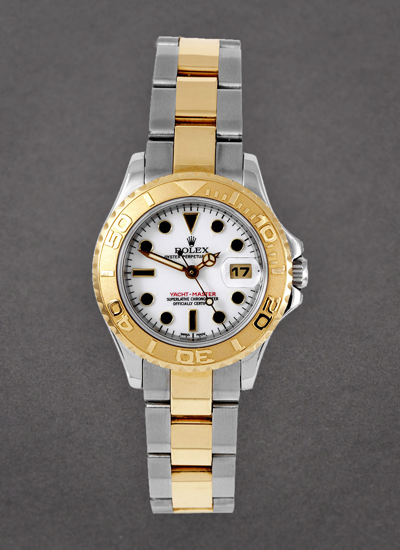 Pre-Owned Rolex Yacht-Master 2-Tone 29mm in Steel with Yellow Gold Bezel