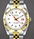 2-Tone Datejust New Style 36mm with Turn-O-graph Bezel on Jubilee Bracelet with White Index Dial