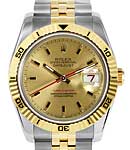 2-Tone Datejust 36mm with Turn-O-graph Bezel on Jubilee Bracelet New Style with Champagne Stick Dial