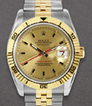 2-Tone Datejust 36mm with Turn-O-graph Bezel on Jubilee Bracelet New Style with Champagne Stick Dial