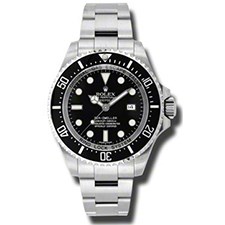 Pre-Owned Rolex Sea Dweller Deep Sea Black Dial 