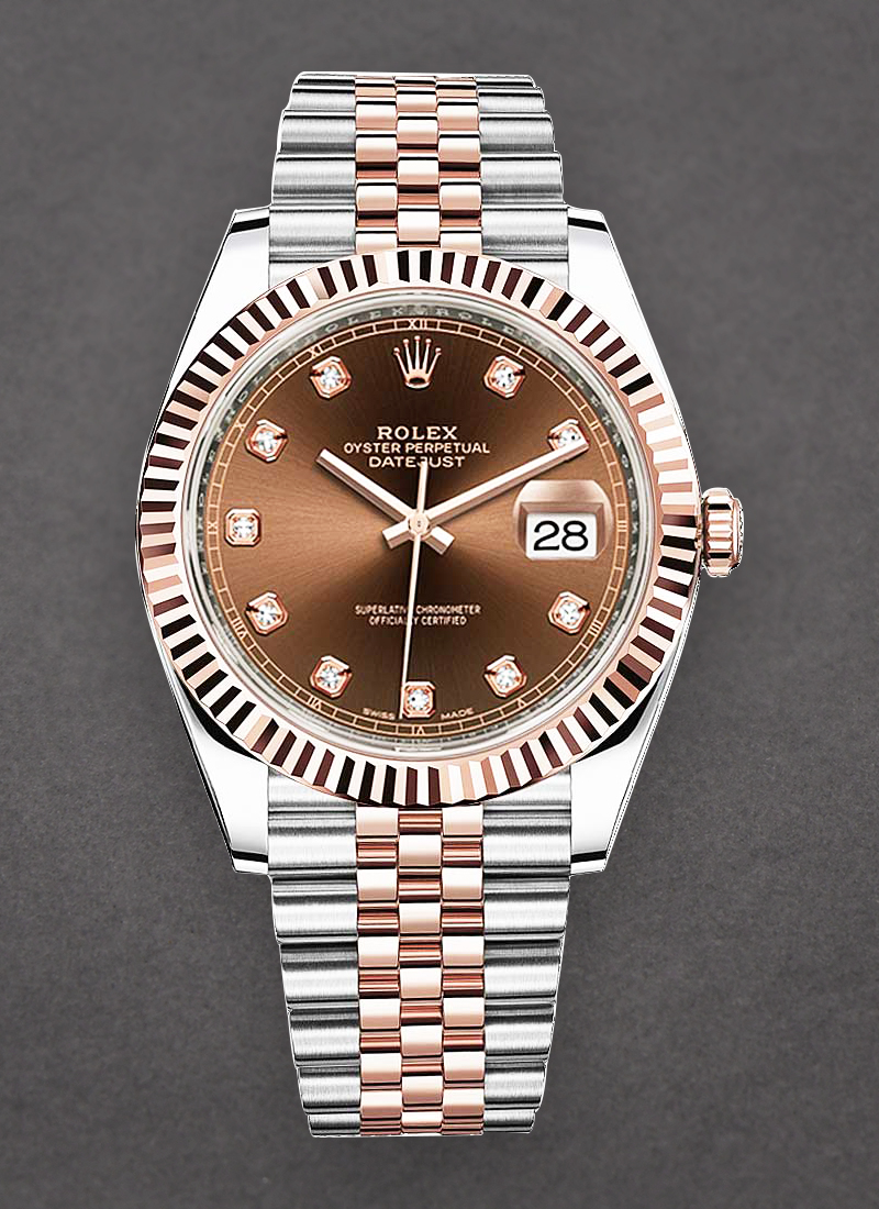 Pre-Owned Rolex Datejust || 41mm 2-Tone with Fluted Bezel