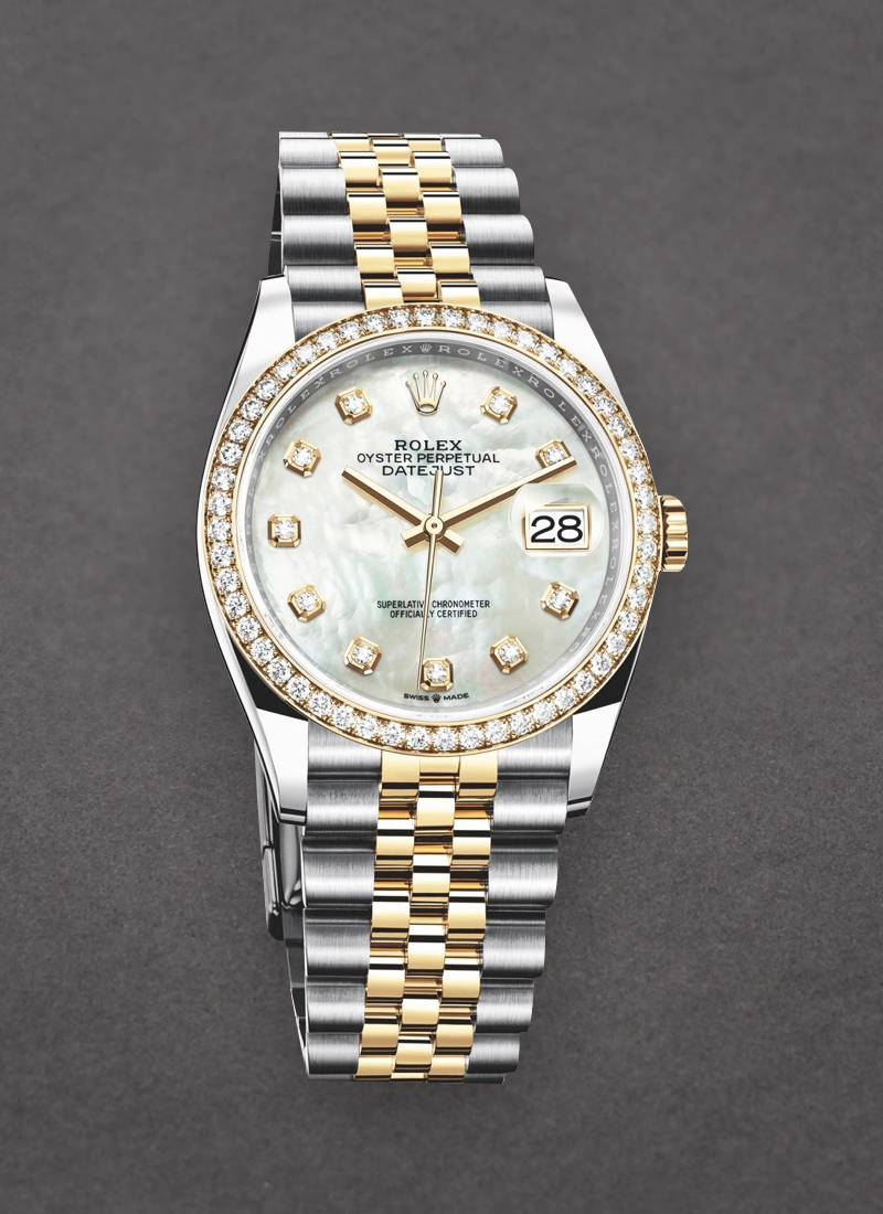 36mm diamond bezel best sale