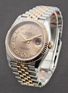 Rolex Unworn 126231rdr69j Datejust 36mm in 2-tone with Fluted Bezel 126231rdr69j