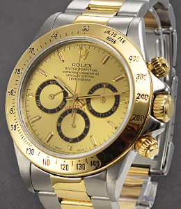 Zenith Daytona 2-Tone 16523 on Oyster Bracelet with Champagne Dial
