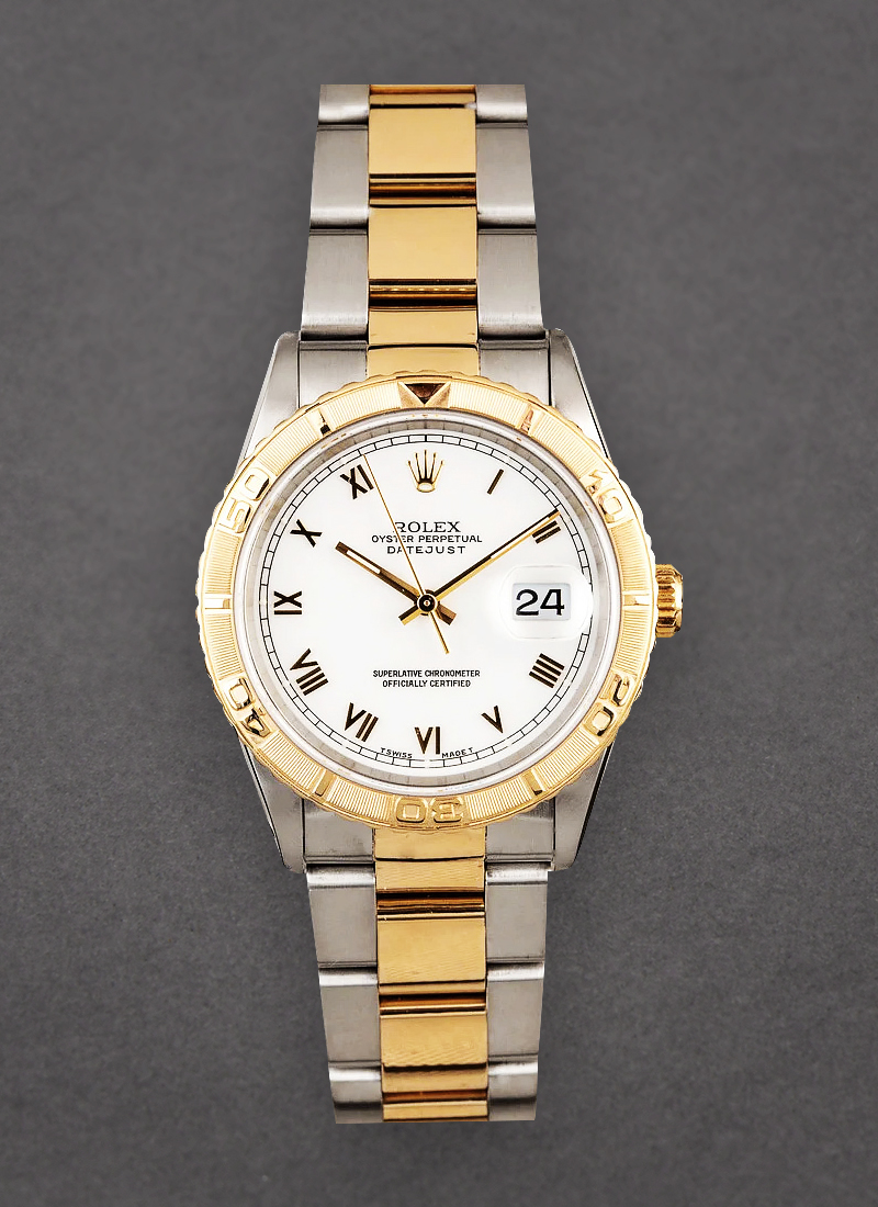 Pre-Owned Rolex Datejust 2-Tone 36mm in Steel with Yellow Gold Turn-O-Graph Bezel