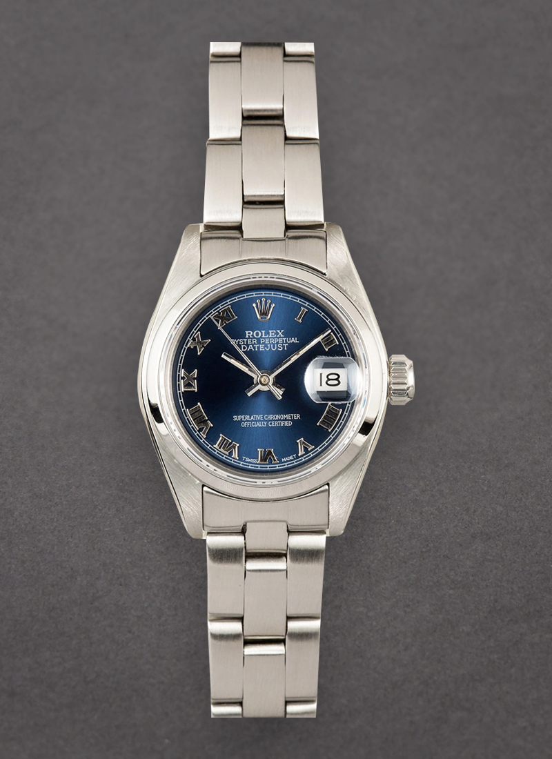 Pre-Owned Rolex Date Ladys 26mm with Smooth Bezel 