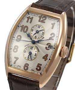 6850 Master Banker in Rose Gold On Brown Patek Strap with Silver Dial - Limited to just 10pcs