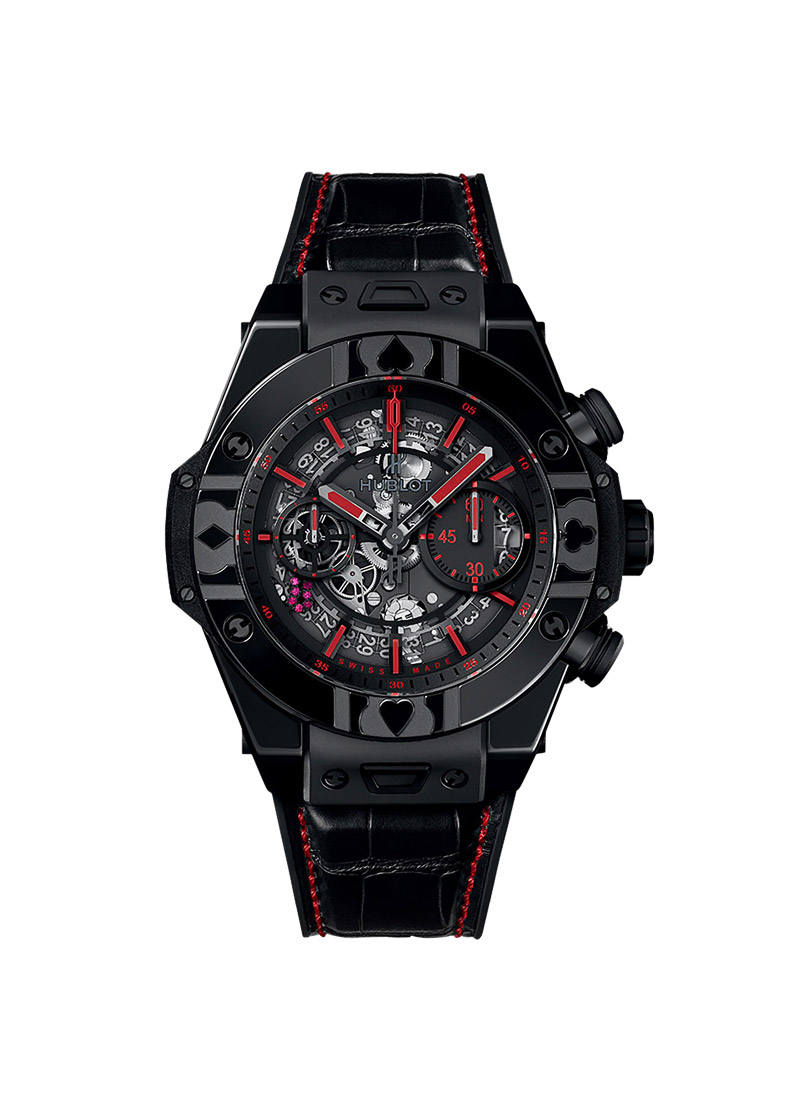 Hublot Big Bang Unico World Poker Tour in Black Ceramic  - Limited Edition of 188 Pieces