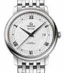 De Ville Prestige Co-Axial in Steel on Steel Bracelet with Silver Dial
