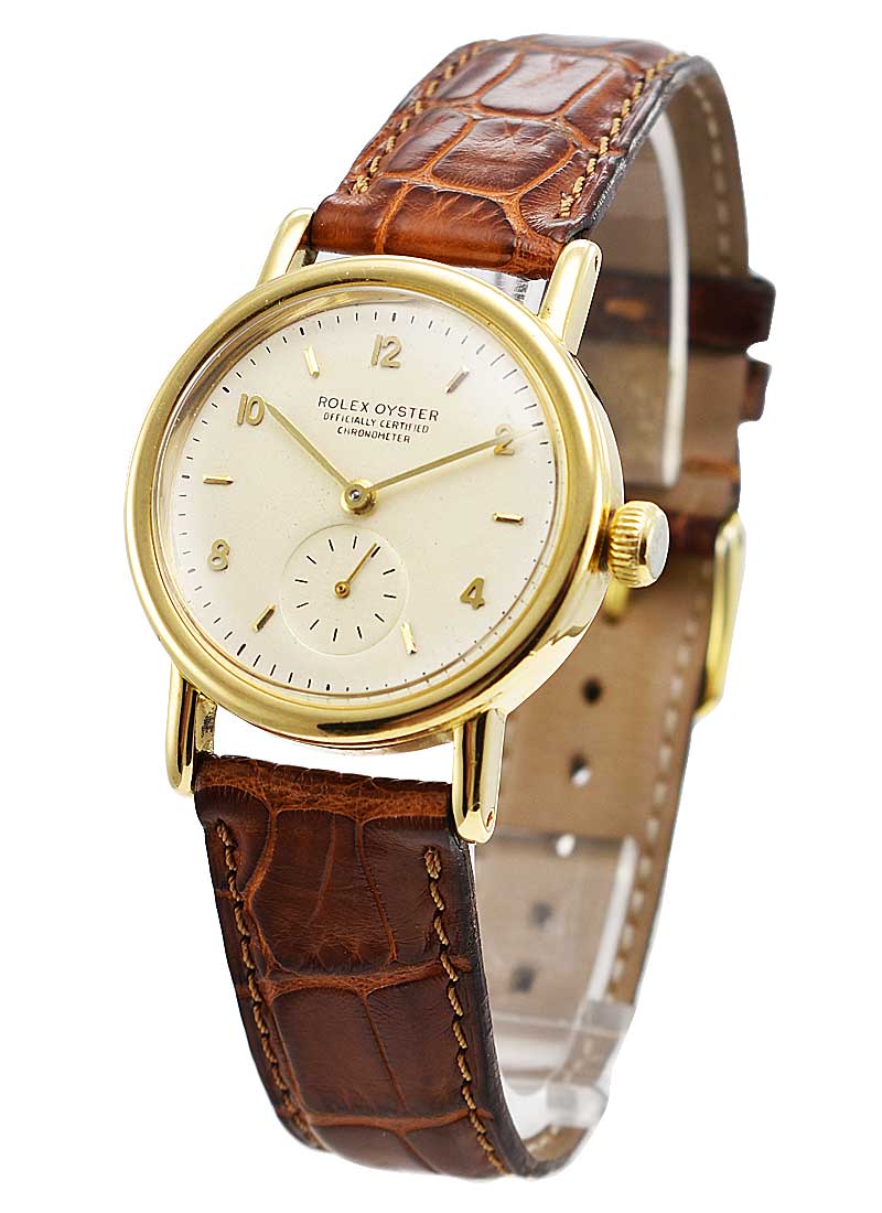 Pre-Owned Rolex Vintage Rolex 3716 - Automatic in Yellow Gold