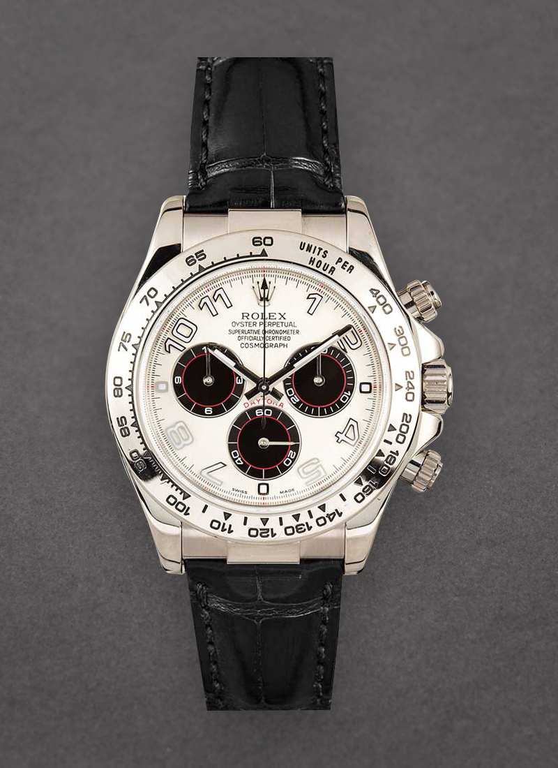 Pre-Owned Rolex Daytona 40mm Cosmograph in White Gold