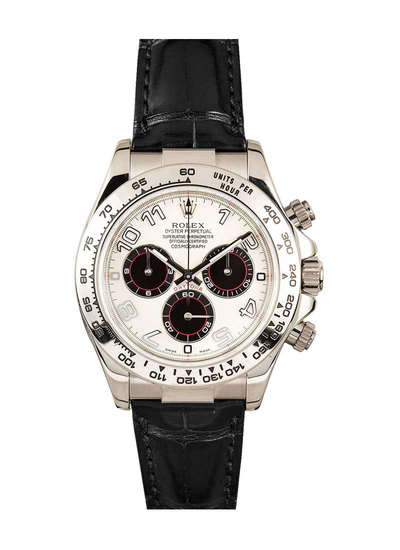Pre-Owned Rolex Daytona 40mm Cosmograph in White Gold