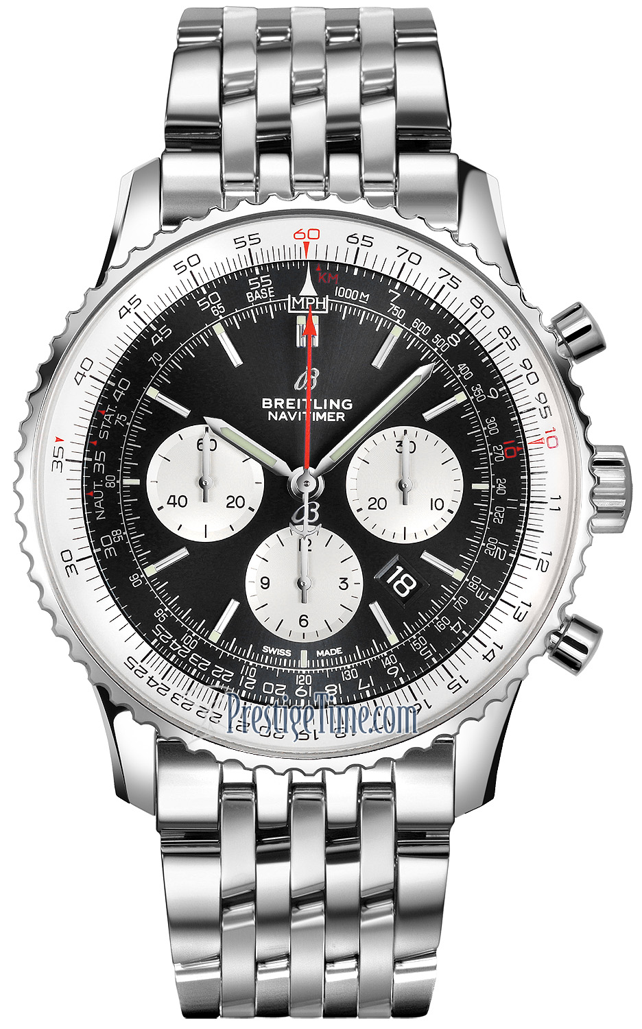 Breitling Navitimer 1 B01 Chronograph 46mm in Steel