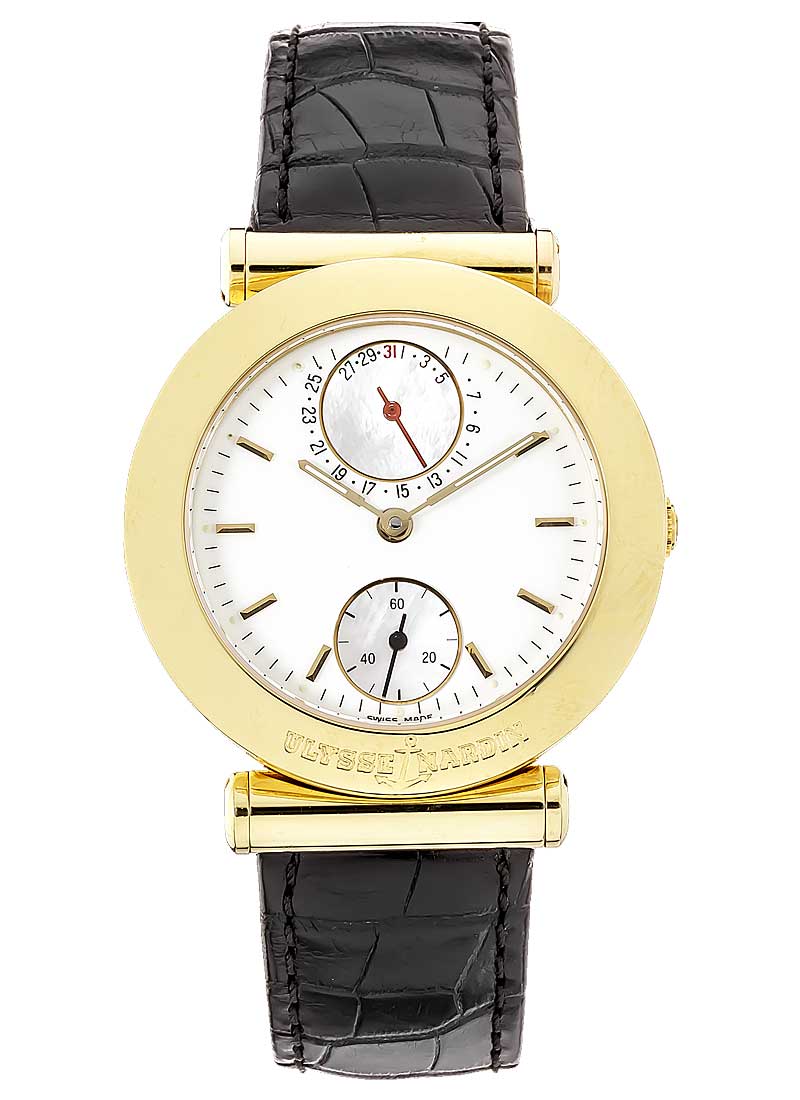 151-22 Ulysse Nardin Isaac Newton Yellow Gold | Essential Watches