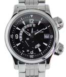 Master Compressor Dualmatic in Steel on Steel Bracelet with Black Dial