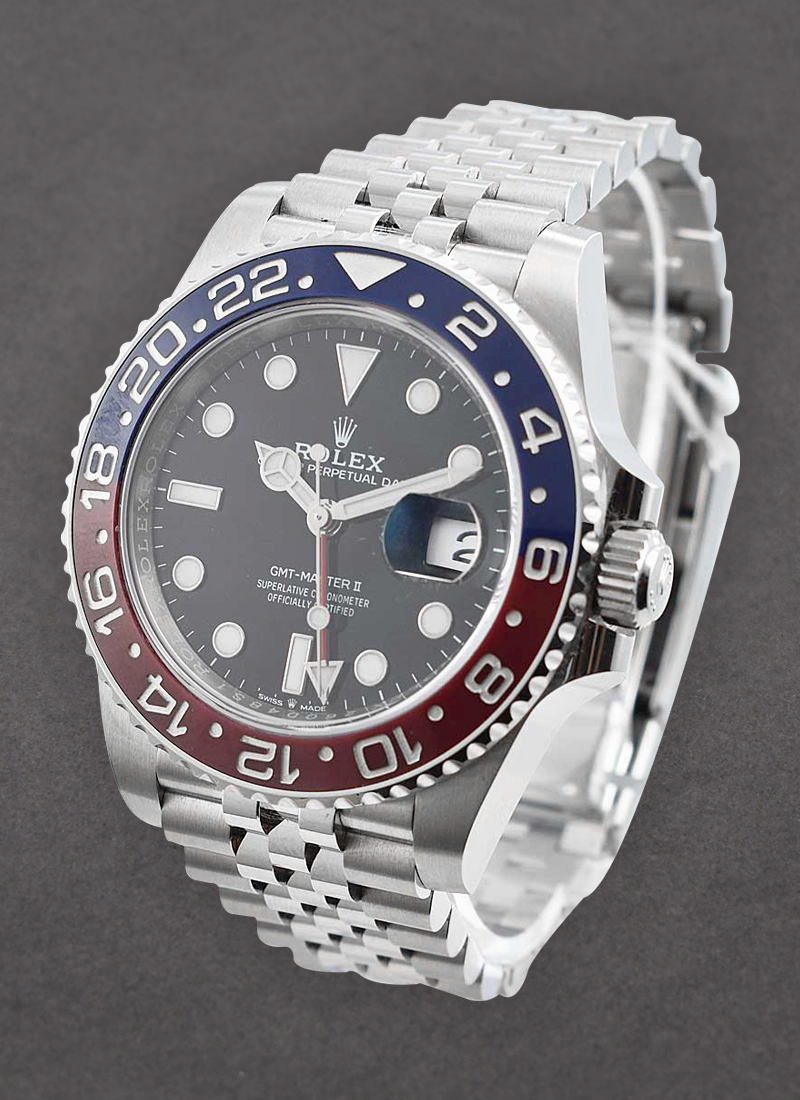 Rolex used 126710usedredblueceramic