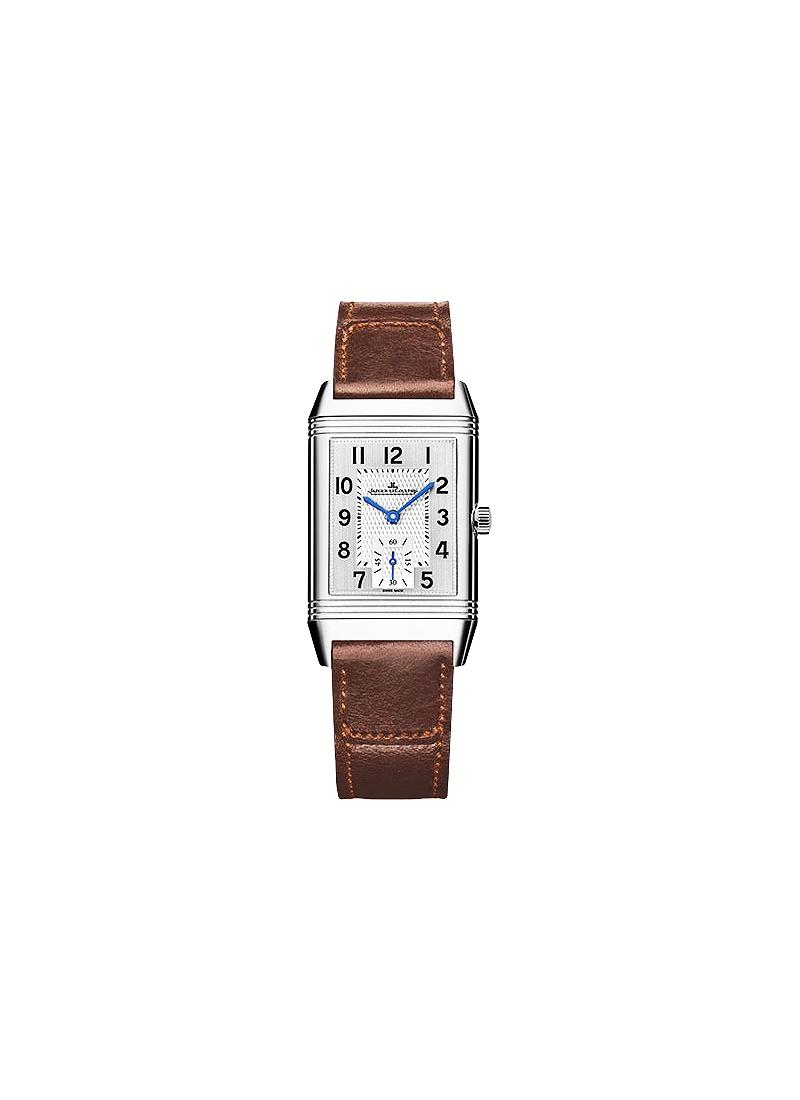 Jaeger - LeCoultre Reverso Classic Medium Small Seconds Watch in Steel