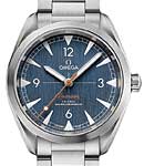 Seamaster Aqua Terra 150M Master Chronometer in Steel on Steel Bracelet with Blue Dial
