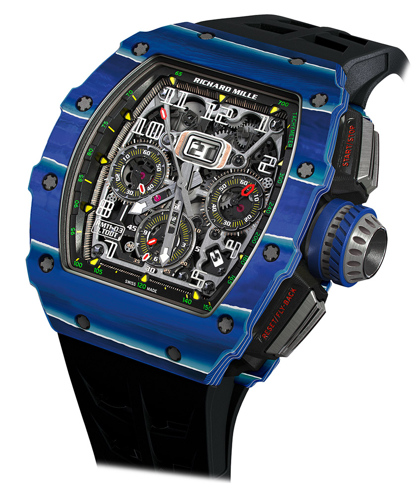 Richard Mille RM 11-03 Jean Todt in Blue and White Quartz TPT - L.E.150 Pieces