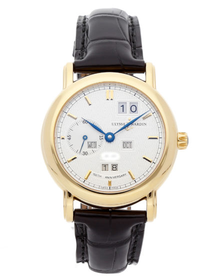Ludwig 150th Anniversary Perpetual Calendar in Yellow Gold on Black Alligator Strap in Silver Dial - Only 150pcs Made