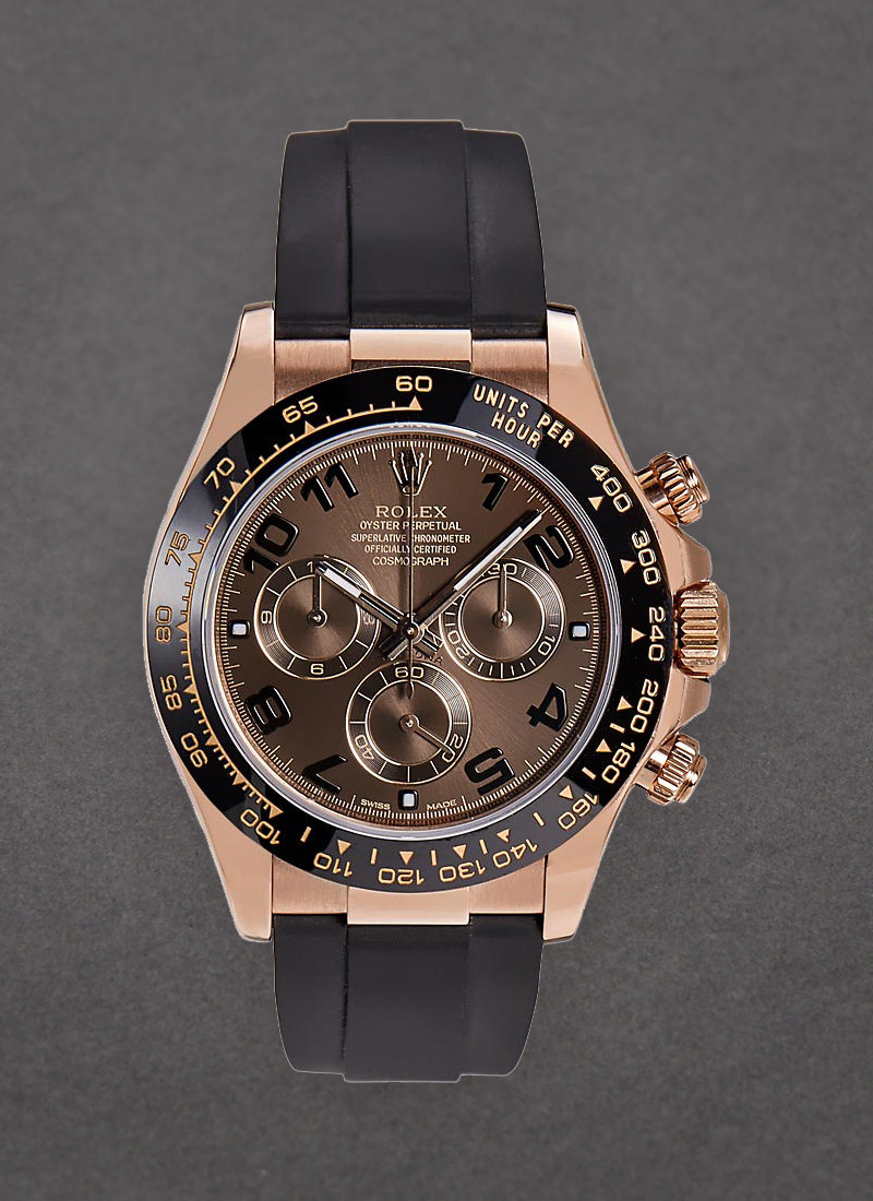 Pre-Owned Rolex Daytona Chronograph in Rose Gold with Ceramic Bezel