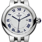 Clair De Rose 30mm in Stainless Steel on Stainless Steel Bracelet with Opaline Roman Dial